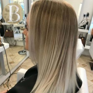 Hairdressers Cardiff foil highlights